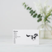 疾走するペンキの馬 名刺 (スタンド正面)