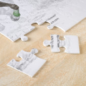 疾走する競走馬 ジグソーパズル (側面)