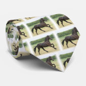 疾走するFriesian ネクタイ (ロール)