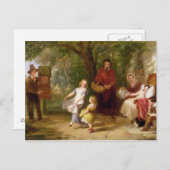 病と健康， 1843 ポストカード (正面/裏面)