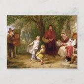 病と健康, 1843 ポストカード (正面)