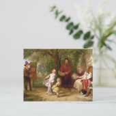 病と健康， 1843 ポストカード (スタンド正面)