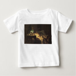 病める女(ポレノフ作) ベビーTシャツ