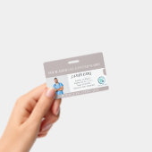 病パーソナライズされた院従業員写真IDバッジ バッジ (手持ち)