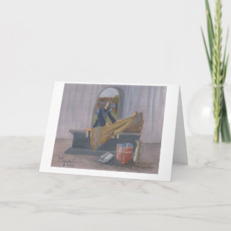 病人を慰める カード