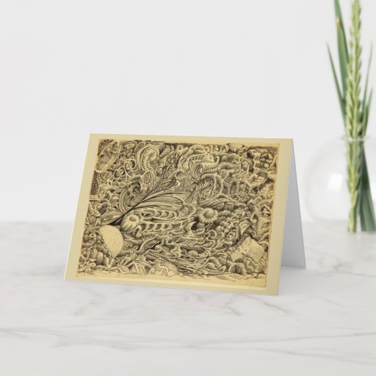 病室、ブライアン・ベンソン著。 カード (正面)