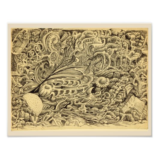 病室、ブライアン・ベンソン著 フォトプリント            (正面)