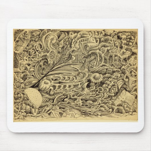 病室_by Brian Benson マウスパッド (正面)