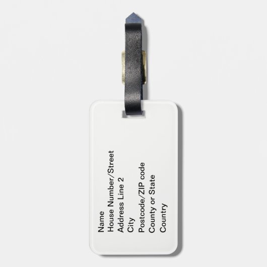 病室_by Brian Benson ラゲッジタグ (裏面縦)