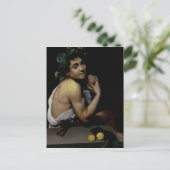 病床、1591年 ポストカード (スタンド正面)