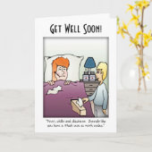 病欠の折り畳みグリーティングカード カード (黄色い花)