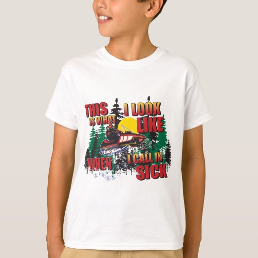 病欠の Tシャツ (正面)