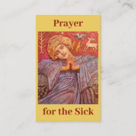 病欠カード祈りの言葉 名刺