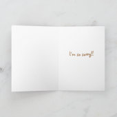 病気か?お見舞いカード カード (内部)