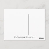 病気か?よくポストカードを取る ポストカード (裏面)