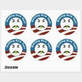 病気か? ラウンドシール (シート)