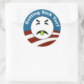 病気か? ラウンドシール (バッグ)