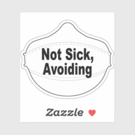 病気ではない、ビニールシールを避ける シール