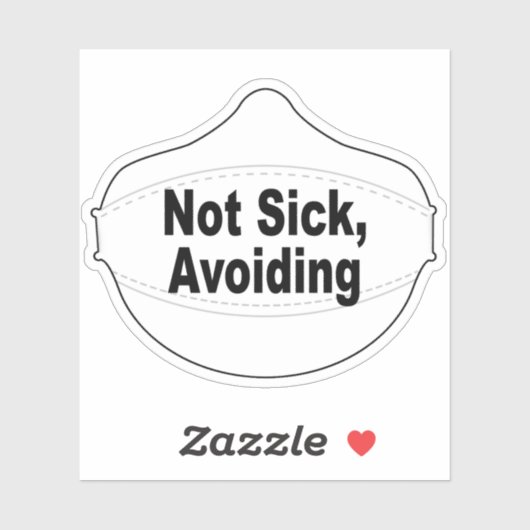 病気ではない、ビニールシールを避ける シール (シート)