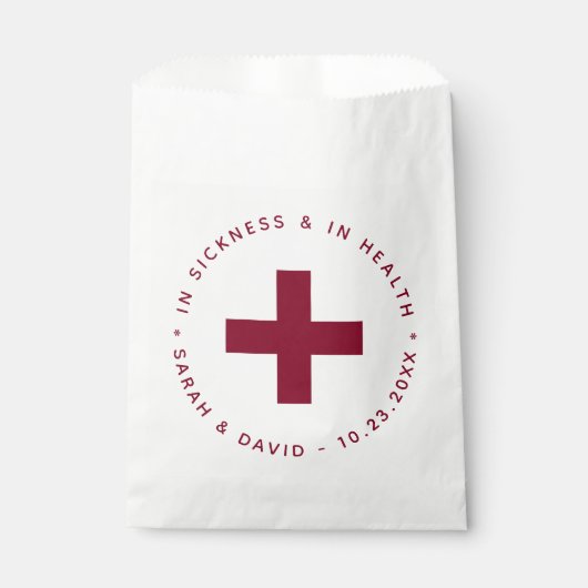 病気と健康のブルゴーニュの二日酔いキット フェイバーバッグ (正面)