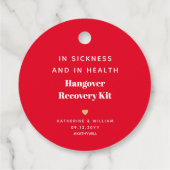 病気と健康の二日酔い回復キット赤 フェイバータグ (裏面)