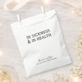 病気と健康の回復キットの好意バッグ フェイバーバッグ (クリップ留めされた状態)