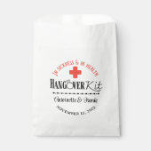 病気と健康の結婚二日酔いキット赤|Blk フェイバーバッグ (正面)