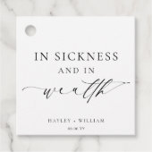 病気と富のロトのエレスメ結婚ア フェイバータグ (正面)