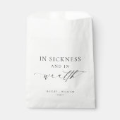 病気と富のロトのエレスメ結婚ア フェイバーバッグ (正面)