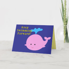 病気などの困難な時間のための感情移入カード 案内状