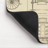 病気に気で負傷した マウスパッド (コーナー)