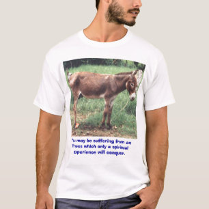 病気に…苦しむかもしれません Tシャツ
