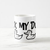 病気のアヒルH コーヒーマグカップ (中央)