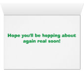 病気のカエルは良いカードを手に入れる (内部横(下))