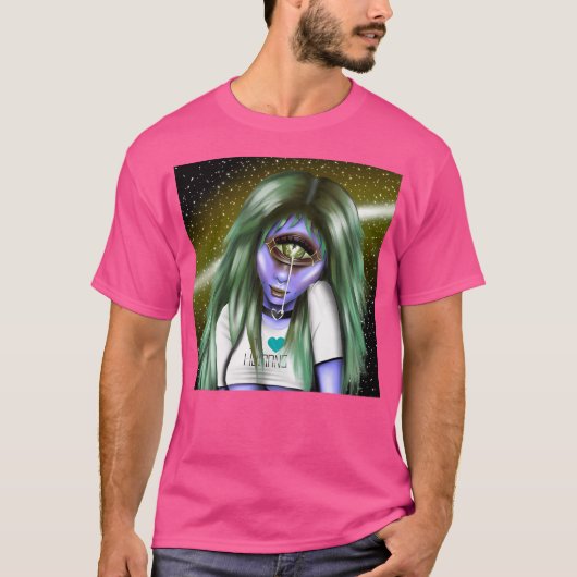 病気のシケ Tシャツ (正面)