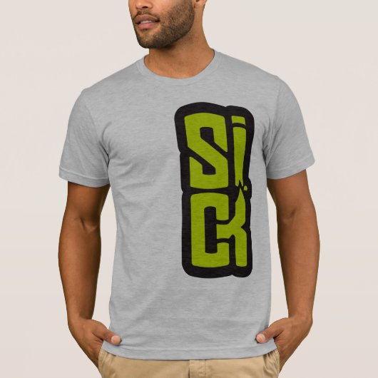 病気のシャープ Tシャツ (正面)