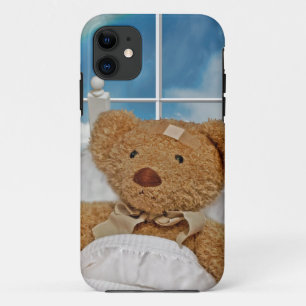 病気のテディー・ベア iPhone 11 ケース