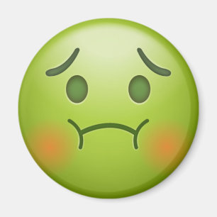 病気のノートEmojiは直面します マグネット
