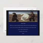 病気のハガキの修復祈りの言葉 ポストカード (正面/裏面)