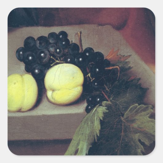 病気のバッカス スクエアシール (正面)