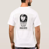 病気のワイシャツ Tシャツ (裏面)