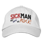 病気の夏 刺繍入りキャップ (正面)