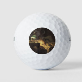 病気の女性（Vasily Polenov著） ゴルフボール