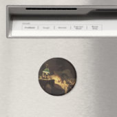 病気の女性（Vasily Polenov著） マグネット (インサイチュ (食洗機))