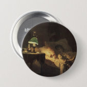 病気の女性（Vasily Polenov著） 缶バッジ (正面&裏面)