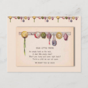 病気の子どもへは学校よりお見舞い ポストカード