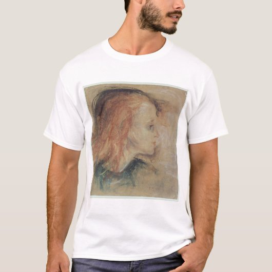病気の子供1885年 Tシャツ (正面)