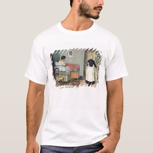 病気の子供1892年 Tシャツ (正面)