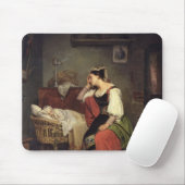 病気の子供 マウスパッド (マウス)