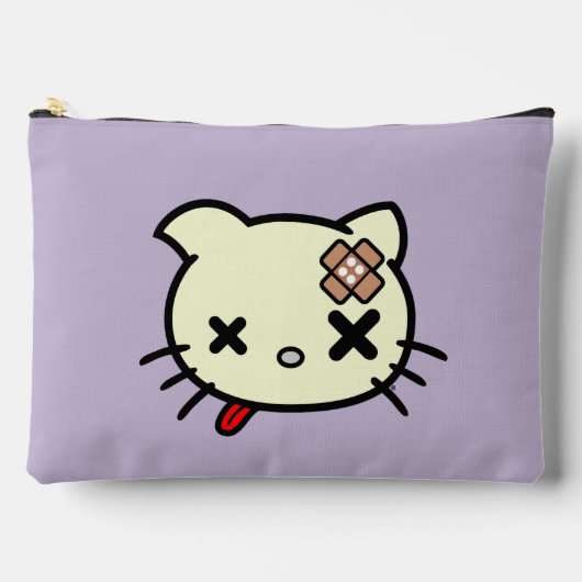 病気の子猫 アクセサリーポーチ (正面)